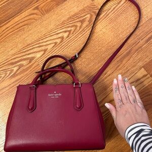 Kate Spade Burgundy Satchel